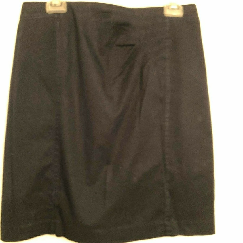 🏖 Banana Republic Navy Blue Skirt Sz 8